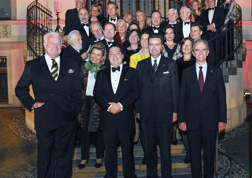 Gruppenfoto Fürstenhäuser