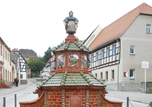 KUS Förderung 2004 Sanierung Töpferbrunnen Kohren Sahlis 5