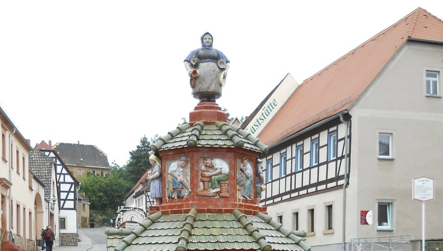 KUS Förderung 2004 Sanierung Töpferbrunnen Kohren Sahlis 5
