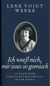 Zweiter Band der Lene-Voigt-Werkausgabe