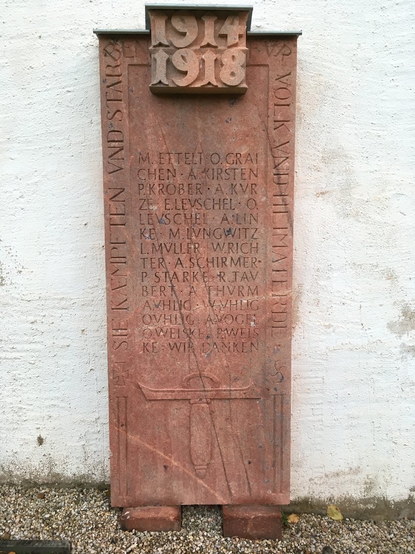 Wiedereinweihung der Benndorfer Gedenktafel Kultur und